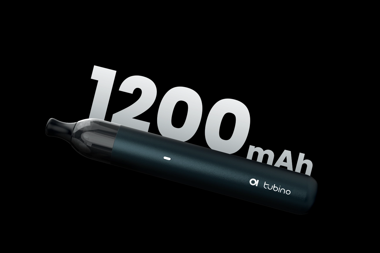 The 1200 mAh battery is calibrated to last from morning to night. Charge it at night and forget the cable all day.