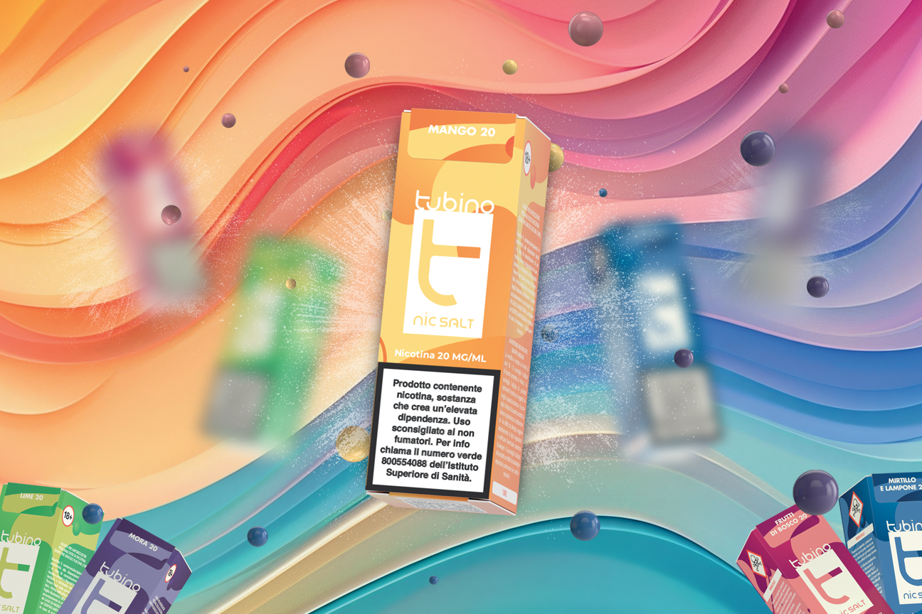 From fresh fruit to classic tobacco, from mint to vanilla. A range designed for every moment of the day and every mood.