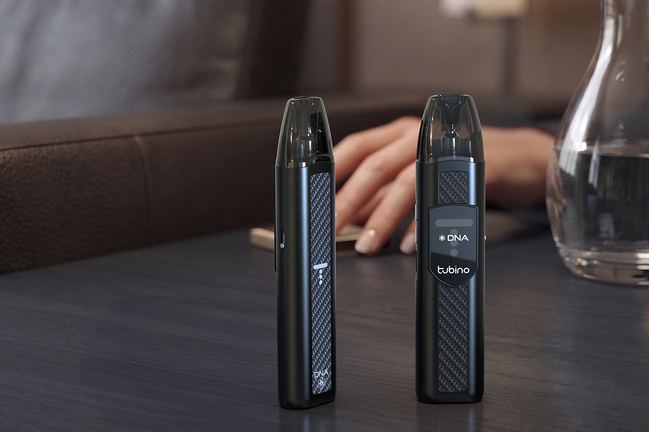 A solid body, cool to the touch, unmistakably premium. Paired with a custom Tubino HD screen that shows you everything you need to know, in real time.