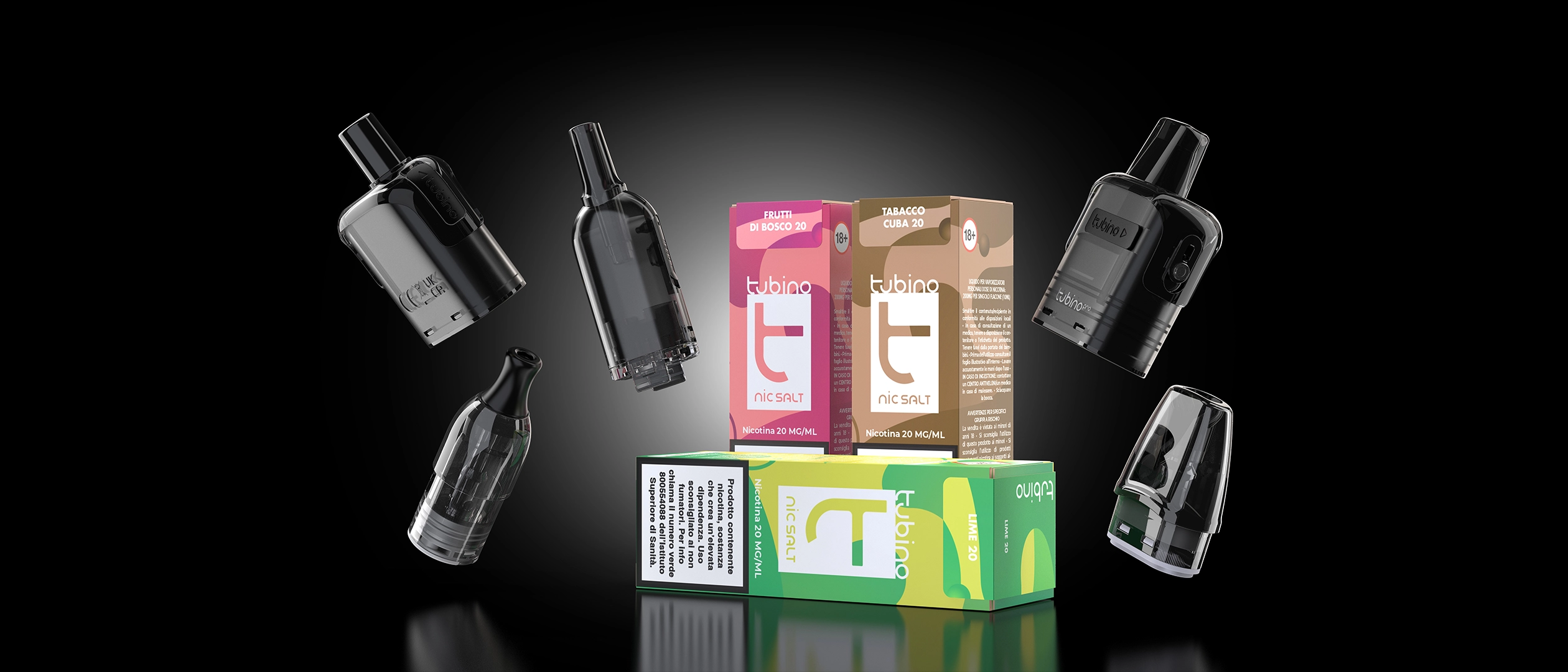 Liquids designed for your Tubino devices.