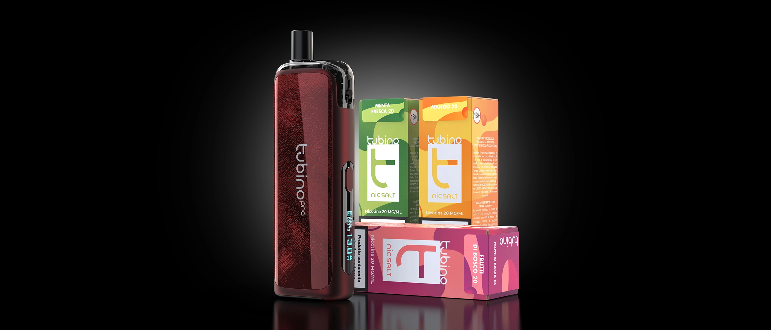 Tubino Pro deserves the right liquids.