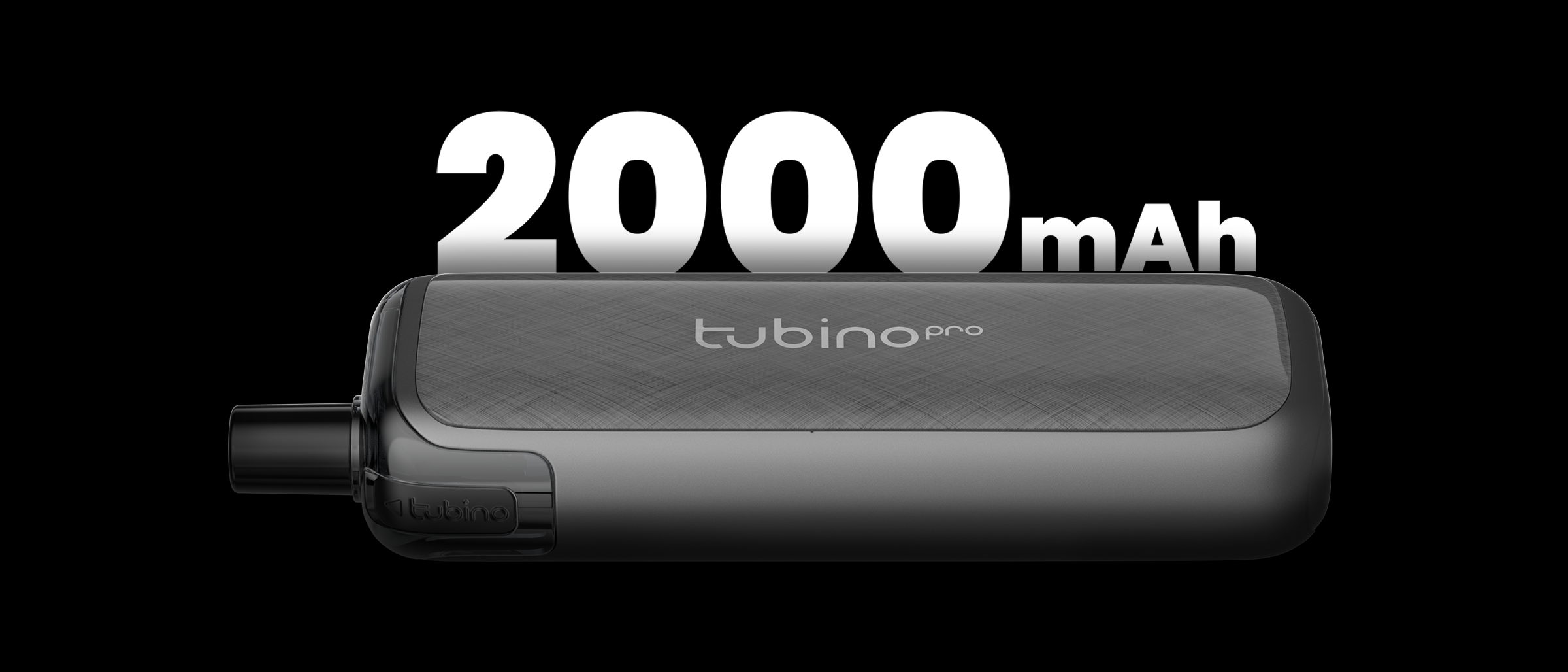 2000 mAh. USB-C charging at 5 V/2 A.