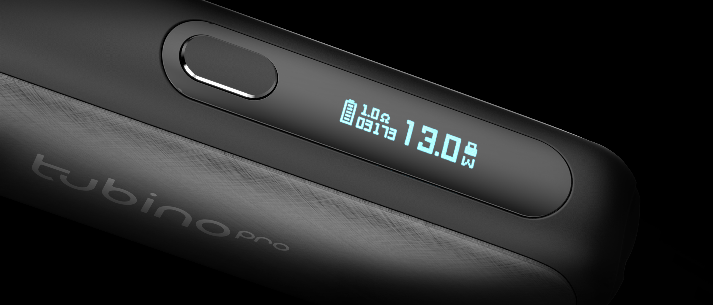 OLED 0.69". Five readings. One glance.